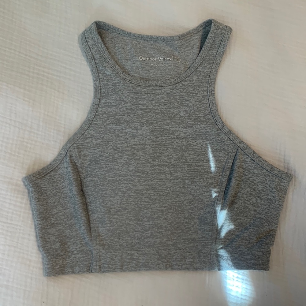 Outdoor voices crop tank